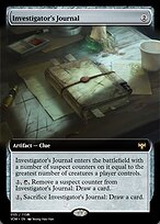 Investigator's Journal (PRM-95449) - rare - Foil
