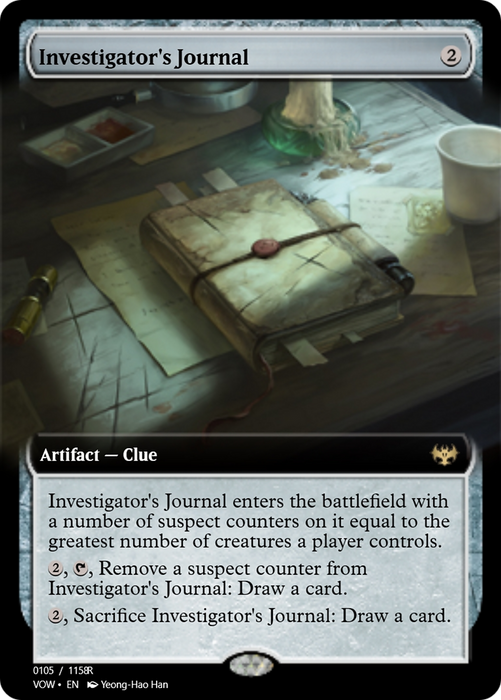 Investigator's Journal (PRM-95449) - rare