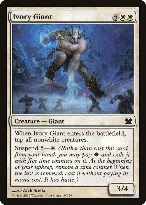 Ivory Giant (MMA-019) - common - Foil