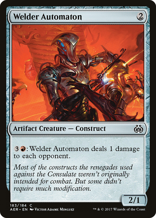 Welder Automaton (AER-183) - common - Foil