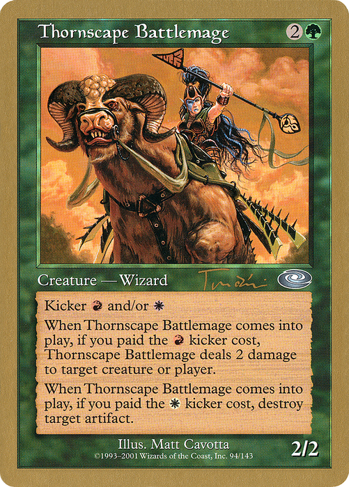 Thornscape Battlemage (WCD-JT94) - uncommon