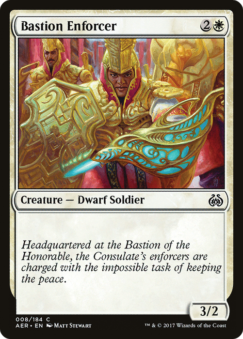 Bastion Enforcer (AER-008) - common - Foil