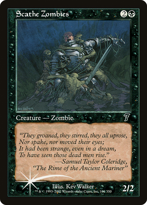 Scathe Zombies (7ED-161★) - common - Foil