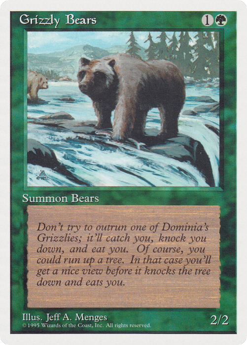Grizzly Bears (RQS-041) - common