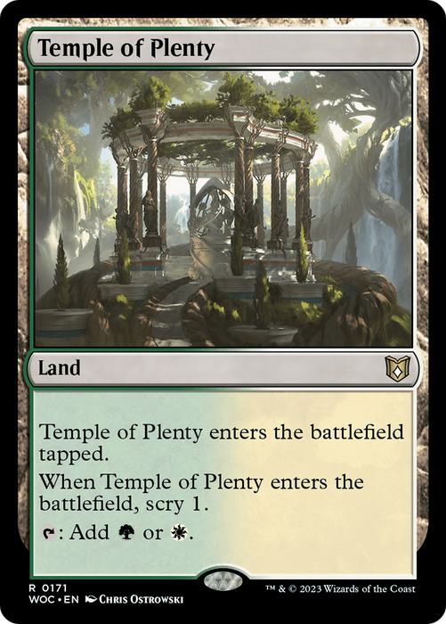 Temple of Plenty (WOC-171) - rare