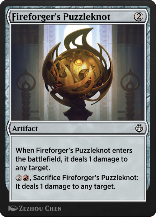 Fireforger's Puzzleknot (KLR-240) - common