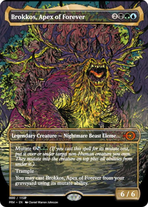 Brokkos, Apex of Forever (PRM-80987) - mythic