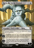 Karn, the Great Creator (BLC-073) - mythic (Borderless)