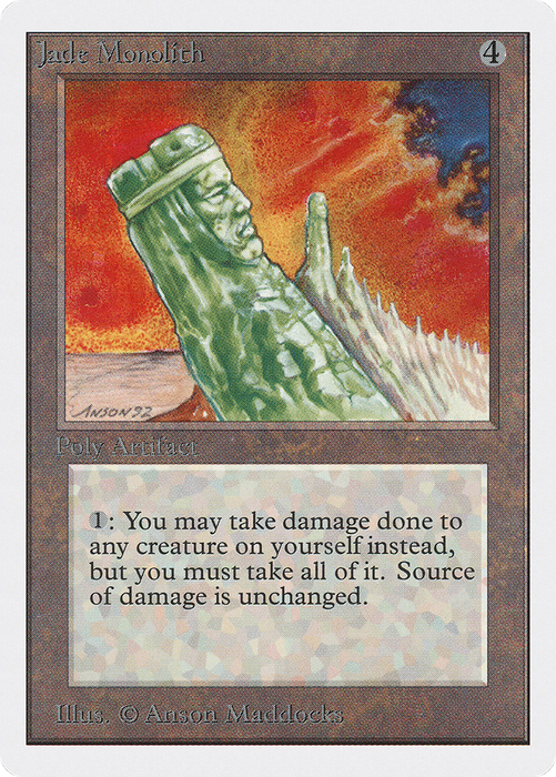 Jade Monolith (2ED-253) - rare