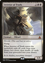 Inverter of Truth (OGW-072) - mythic: (devoid)