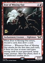Fear of Missing Out (PRE-136S) - rare: (enchantment) - Foil