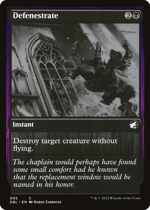 Defenestrate (DBL-095) - common - Foil