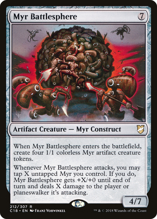 Myr Battlesphere (C18-212) - rare