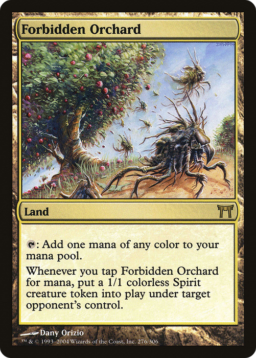 Forbidden Orchard (CHK-276) - rare - Foil