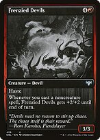 Frenzied Devils (DBL-426) - uncommon - Foil
