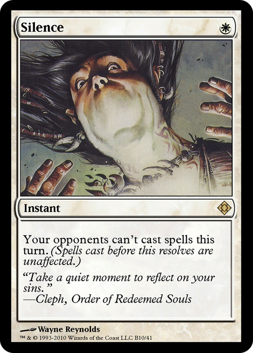 Silence (TD0-B10) - rare