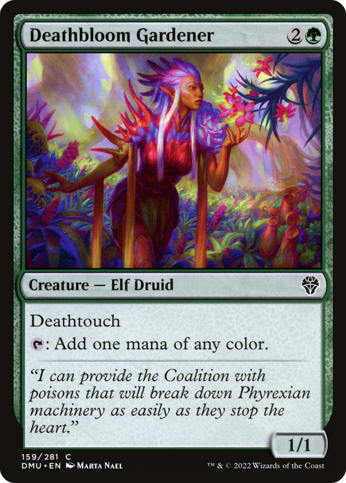 Deathbloom Gardener (DMU-159) - common