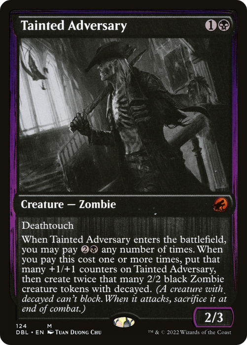 Tainted Adversary (DBL-124) - mythic