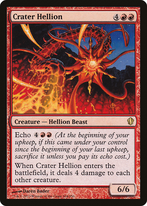 Crater Hellion (C13-104) - rare