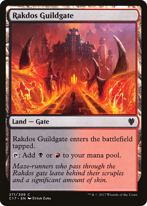 Rakdos Guildgate (C17-271) - common