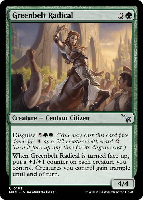 Greenbelt Radical (MKM-163) - uncommon - Foil