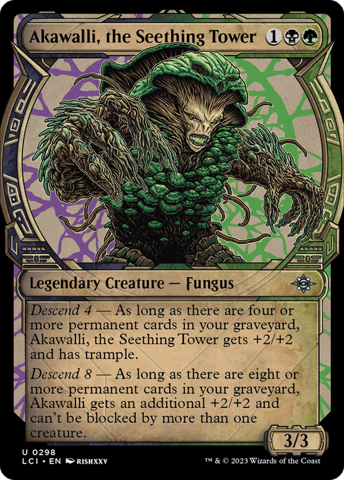 Akawalli, the Seething Tower (LCI-298) - uncommon: (Showcase)