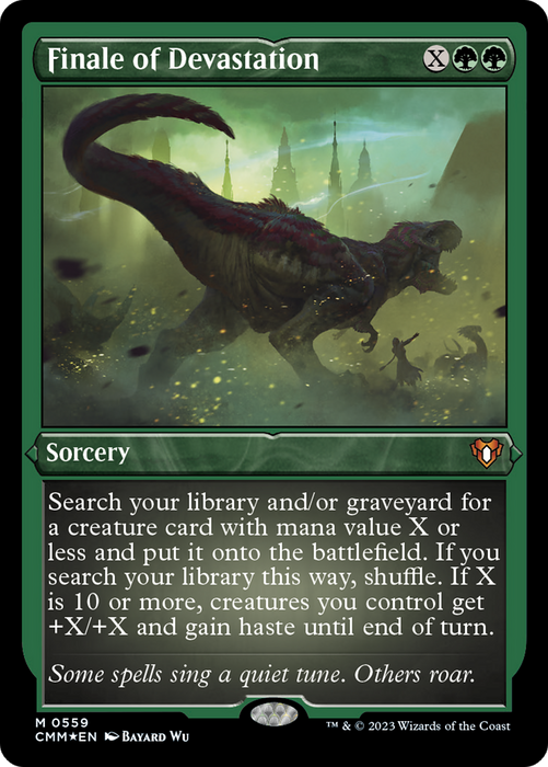 Finale of Devastation (CMM-559) - mythic - Etched Foil