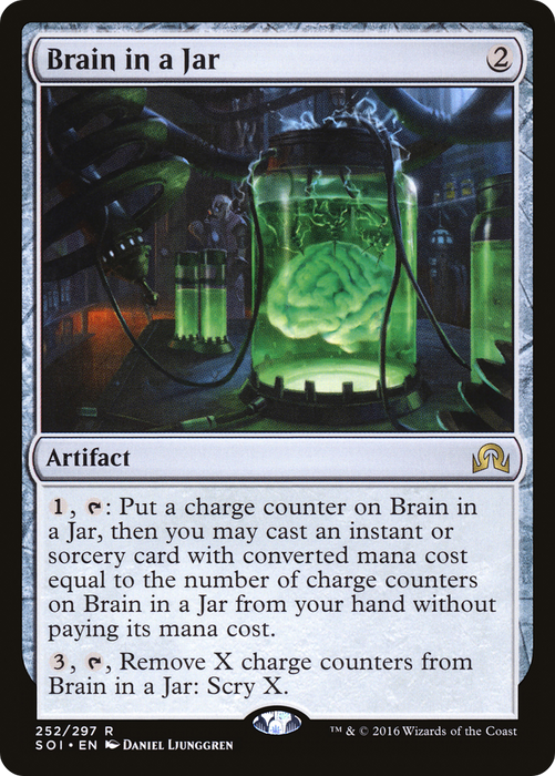 Brain in a Jar (SOI-252) - rare - Foil