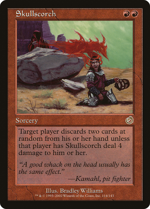 Skullscorch (TOR-114) - rare - Foil