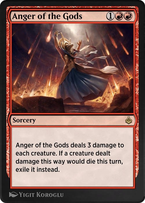 Anger of the Gods (AKR-138) - rare