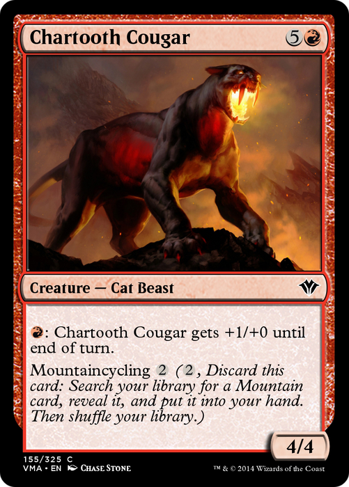 Chartooth Cougar (VMA-155) - common - Foil