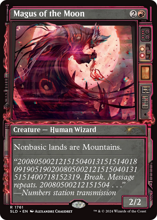 Magus of the Moon (SLD-1761) - rare: (Showcase)