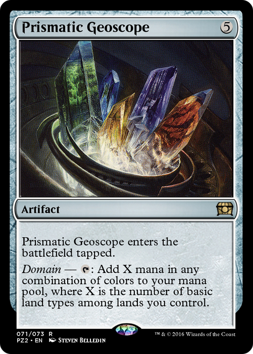 Prismatic Geoscope (PZ2-071) - rare