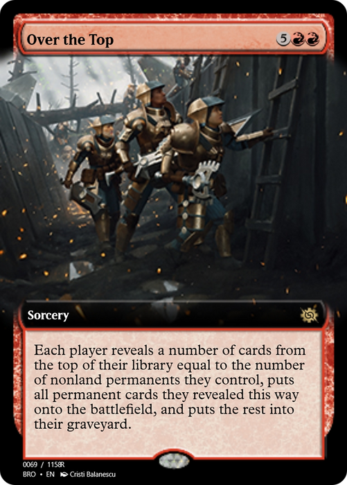 Over the Top (PRM-105746) - rare - Foil