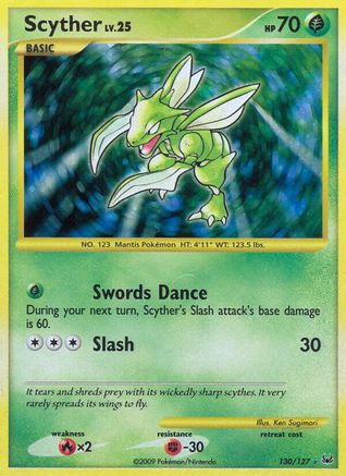 Scyther (130) - P  - Secret Rare - Holofoil