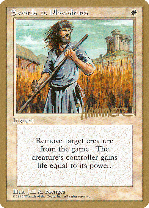 Swords to Plowshares (WCD-SHR52) - uncommon
