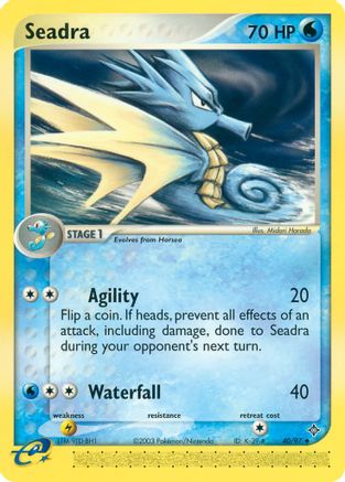 Seadra (040/97) - D  - Uncommon - Reverse Holofoil