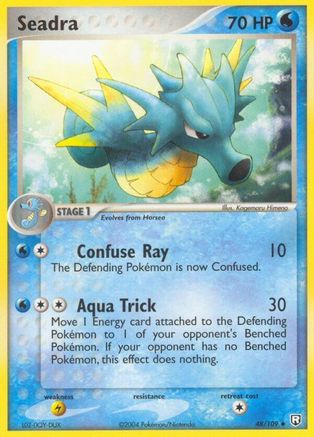 Seadra (048) - TRR  - Uncommon - Reverse Holofoil