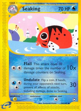 Seaking (059) - A  - Uncommon - Reverse Holofoil