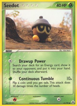 Seedot (061/92) - LM  - Common - Reverse Holofoil