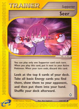 Seer (133) - A  - Uncommon - Reverse Holofoil