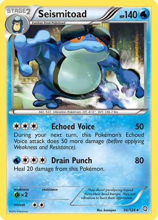 Seismitoad (036) - DE  - Rare