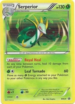 Serperior (BW20) - BAWP  - Promo - Holofoil