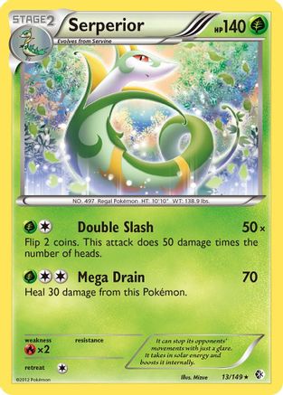 Serperior (013) - BC  - Holo Rare - Holofoil