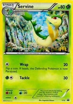 Servine (001/12) - MP2  - Promo - Holofoil