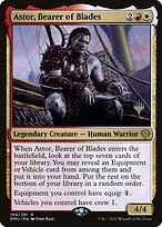 Astor, Bearer of Blades (PPDMU-194P) - rare