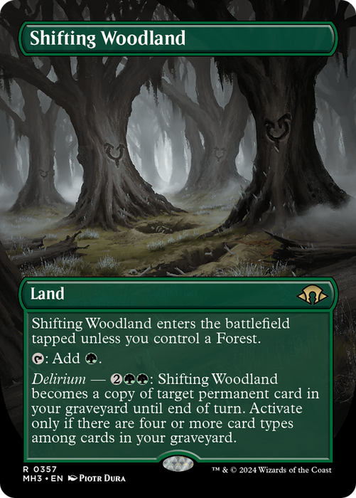 Shifting Woodland (MH3-357) - rare (Borderless)