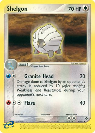 Shelgon (042/097) - D  - Uncommon