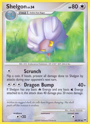 Shelgon (048) - A  - Uncommon - Reverse Holofoil