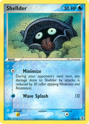 Shellder (079) - FL  - Common